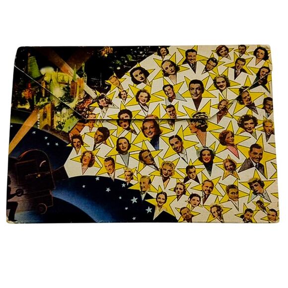 Vintage 1940 Postcard Folder Homes of the Movie Stars Hollywood Los Angeles - Picture 8 of 8